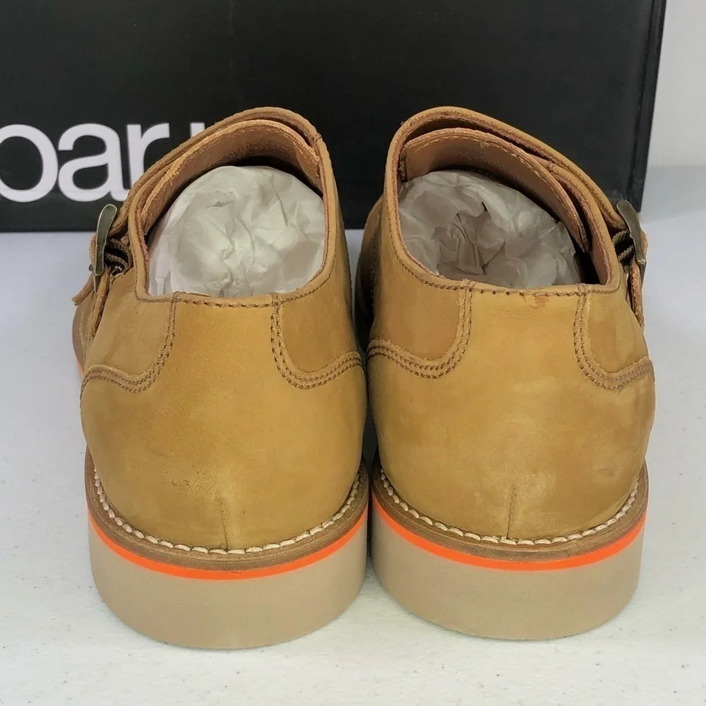 BAR III Baxter Monk Strap Leather Shoes